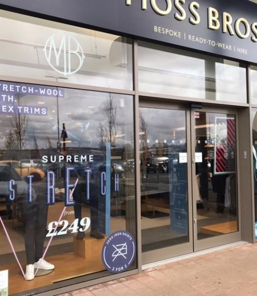 Moss Bros Rushden Lakes